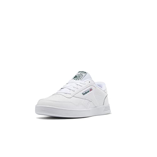 Reebok Men Club MEMT Sneaker, White/Clover Green, 9