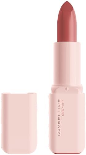 MAYBELLINE Serum Lipstick, Hydrating Lip Makeup with 8HRs of Lip Plumping Moisture with Hyaluronic Acid + Oil Blend, Maybe It's…Soft (Light Terracotta Rose Nude Satin)