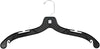 Sales4Less 5400 Black Hangers 17" | of durable black plastic 17 inch clothes hangers - Per - Image 5