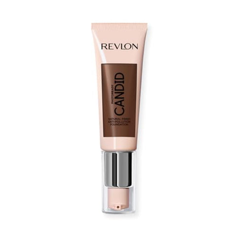 Revlon PhotoReady Candid Natural Finish Foundation, with Anti-Pollution, Antioxidant, Anti-Blue Light Ingredients, 560 Espresso, 0.75 fl. oz. - Personal Care