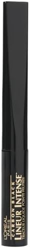 L'Oreal Paris Makeup Lineur Intense Felt Tip Liquid Eyeliner, Carbon Black, 0.05 fl; oz. - Personal Care