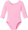 Moret Kids Girls' Ballet and Dance 3/4 Sleeve Leotard - Classic Cotton Stretch Studio Prac - Image 5