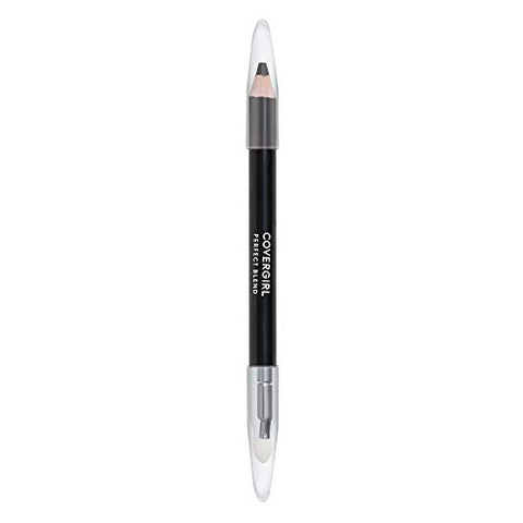 COVERGIRL Perfect Blend Eyeliner Pencil - Basic Black, Blending Tip for Precise or Smudged Look, Water-Resistant Formula