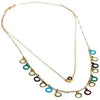 Charming Charlie 2-Layered Gold-Plated Necklace - Elevate Your Elegance with Cable Chain a - Image 3