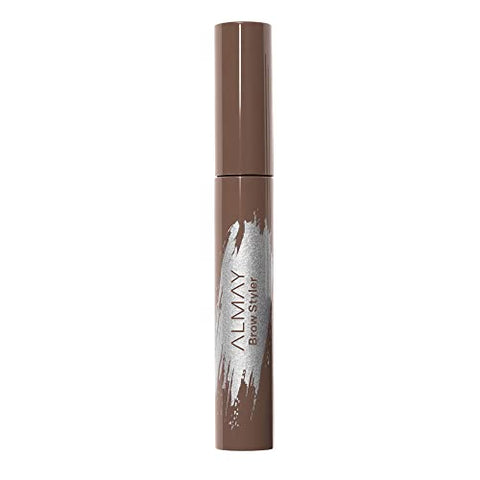 Almay Eyebrow Gel with Marula Oil, Flake-Free & Lightweight Brows, Hypoallergenic, Light Brown, 1 Count - Personal Care