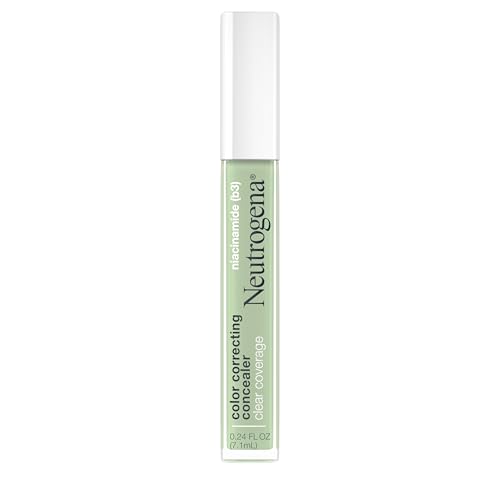 Neutrogena Clear Coverage Green Concealer, Light, 0.24 fl oz - Personal Care