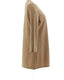 Slinky Brand Luxe Crepe Duster Floral Applique Taupe Small New 652-650