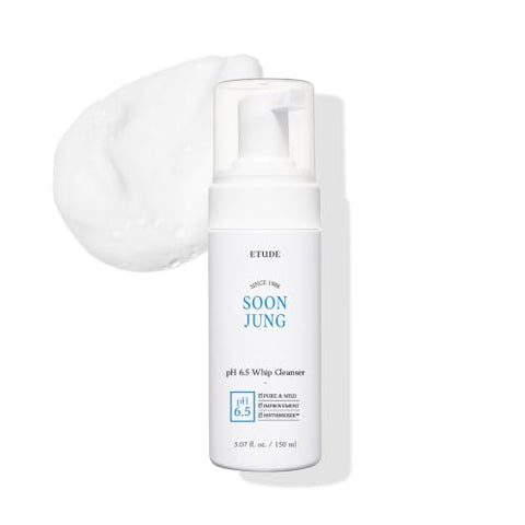Etude SoonJung pH 6.5 Whip Cleanser for Sensitive Skin (Gentle Care) - Personal Care