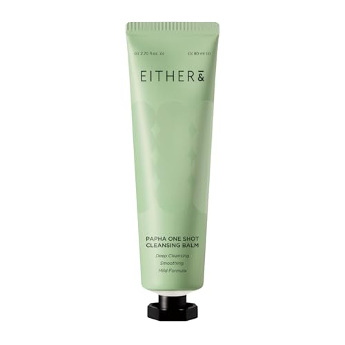 Either& PAPHA One-Shot Cleansing Balm, Makeup Remover, Oil Cleanser - Personal Care