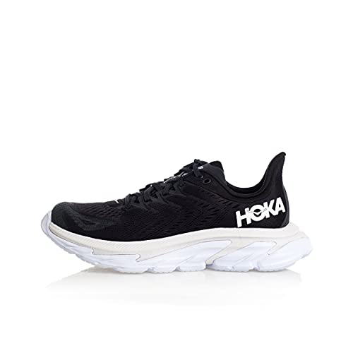 Hoka One One Men's Clifton Edge - Black/white - 10