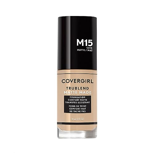 Covergirl TruBlend Matte Made Liquid Foundation, Buff Beige, 1 Fl Oz (Pack of 1) - Personal Care