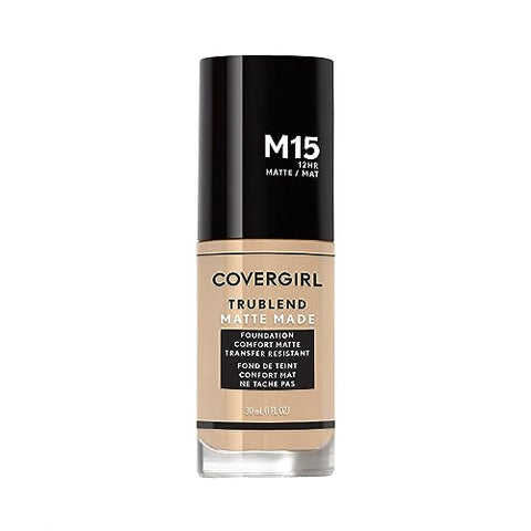 Covergirl TruBlend Matte Made Liquid Foundation, Buff Beige, 1 Fl Oz (Pack of 1) - Personal Care