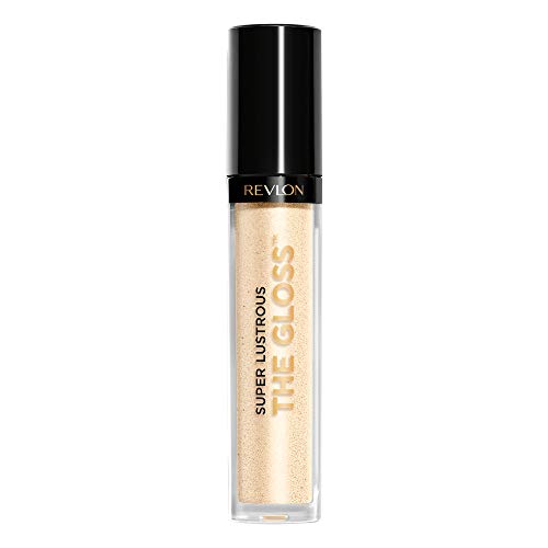 Revlon Super Lustrous Lip Gloss, Non-Sticky, Hydrating, High Shine Finish, 300 All That Glitters, 0.13 oz - Personal Care