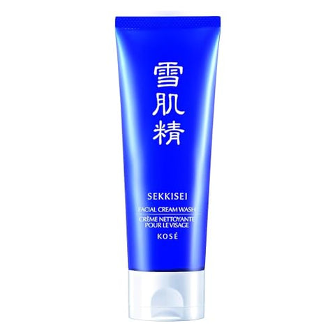 Sekkisei Facial Cream Wash Hydrating Foaming Face Cleanser, 4.5 oz - Personal Care