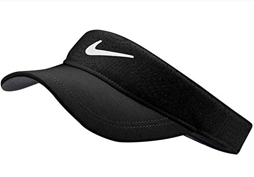 Nike Women's Nike Aerobill Visor, Black/Anthracite/White, Misc