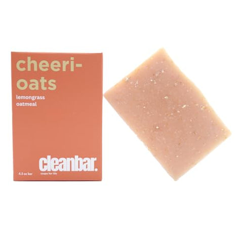 Cheerioats Exfoliating Bar Soap - Lemongrass Lavender Rosemary Oatmeal - Personal Care