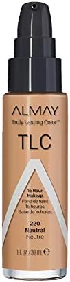 Almay Truly Lasting Color Liquid Makeup, 220 Neutral, 1 fl oz