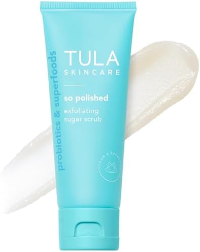 Tula So Polished Gentle Exfoliating Sugar Face Scrub, 2.9 oz - Personal Care