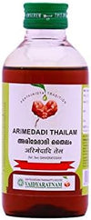 Vaidyaratnam Oushadhasala ARIMEDADI THAILAM (200 ML) - by Exportdeals