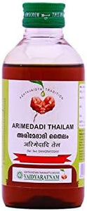Vaidyaratnam Oushadhasala ARIMEDADI THAILAM (200 ML) - by Exportdeals