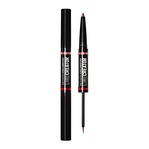 Revlon Liquid Eyeliner & Smoky Kohl Pencil, ColorStay Line Creator Eye Makeup, Waterproof & Transferproof, 153 She's On Fire, 0.004 oz - Personal Care