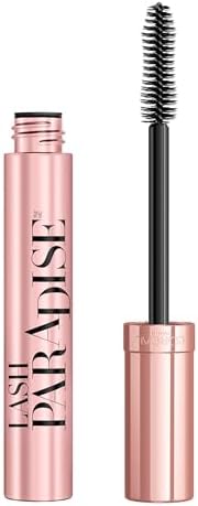 L'Oreal Paris Makeup Voluminous Lash Paradise Mascara, Voluptuous Volume, Intense Length, Feathery Soft Full Lashes, No Flaking, No Smudging, No Clumping, Blackest Black, 0.25 Fl Oz (Pack of 1)