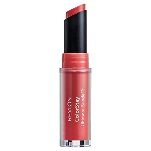 REVLON ColorStay Ultimate Suede Lipstick, Longwear Soft, UltraHydrating HighImpact Lip Color, Formulated with Vitamin E, Couture (075), 0.09 oz