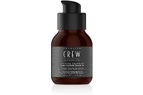 American Crew Ultra Gliding Shave Oil for Shaving Prep, 1.7 Fl Oz - Personal Care