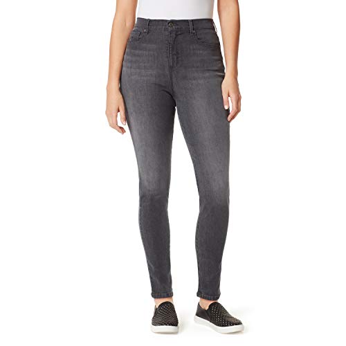 Gloria Vanderbilt womens Amanda High Rise Boot Cut Jean, Pike, 14
