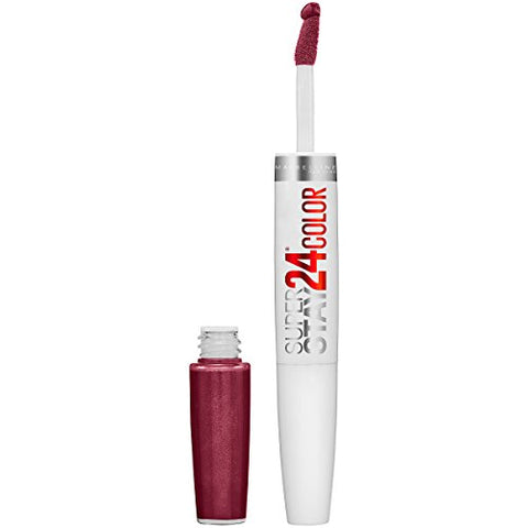 Maybelline SuperStay 24 2-Step Liquid Lipstick Makeup, Unlimited Raisin, 1 kit - Personal Care