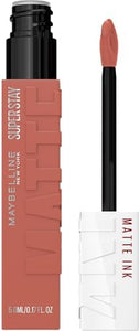 Maybelline Super Stay Matte Ink Liquid Lipstick Makeup, Long Lasting High Impact Color, Up to 16H Wear, Seductress, Light Rosey Nude, 1 Count