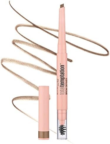 Maybelline Total Temptation Eyebrow Definer Pencil, Blonde, 1 Count