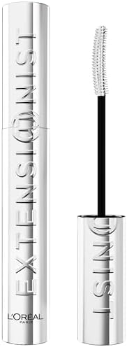 L'Oreal Paris Extensionist Mascara, Lengthening, Volumizing, and Curling Formula For a Lash Extension Eye Makeup Look, Washable True Brown - Personal Care