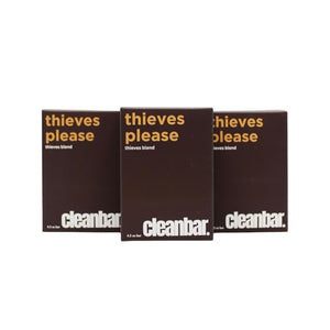 Cleanbar Exfoliating Bar Soap Bundle - Thieves Please 3 Pack Gift Set - Personal Care