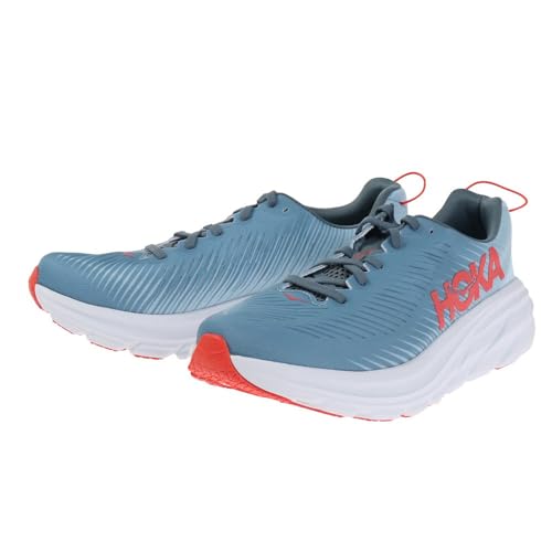 HOKA ONE ONE Mens Rincon 3 Mesh Real Teal Eggshell Blue Trainers 11.5 US