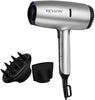 REVLON Dry Max Hair Dryer with Diffuser for Natural Curls, Silver - Image 1