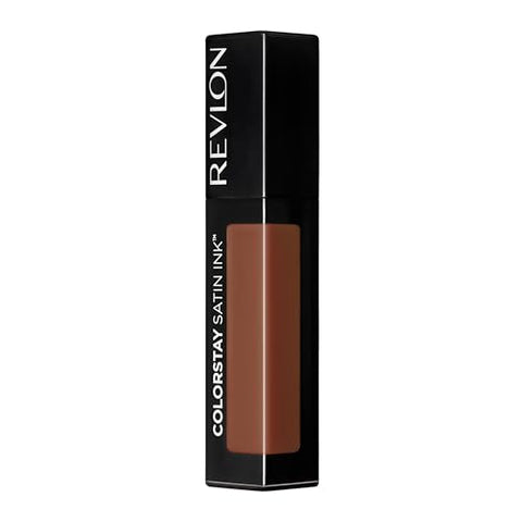 Revlon ColorStay Satin Ink Liquid Lipstick, Longwear Rich Lip Colors, Formulated with Black Currant Seed Oil, 003 In So Deep, 0.17 fl oz - Personal Care