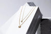 Charming Charlie 2-layered Gold Necklace With Moissanite And Butterfly Pendant- Women's La - Image 4