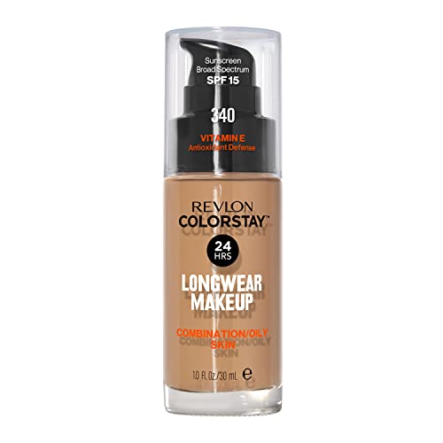 Revlon Colorstay Longwear Makeup Combo/Oily, 340 Early Tan, 1 fl oz - Personal Care