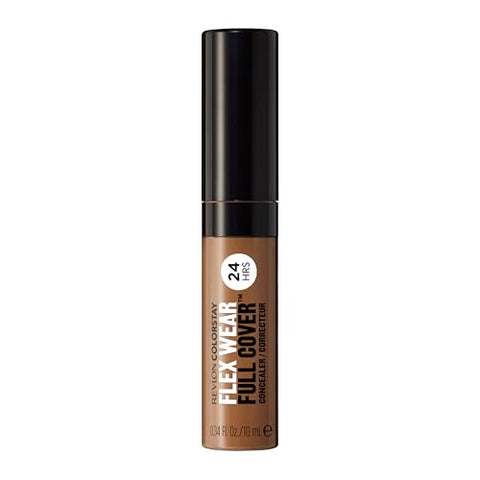Revlon ColorStay Flex Wear Full Cover Concealer, 076 Caramel, 0.34 fl oz - Personal Care