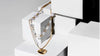 Charming Charlie 2-Layered Gold-Plated Necklace with Beaded Chain and Curb Chain, Adorned  - Image 4