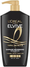 L'Oreal Paris Elvive Total Repair 5 Repairing Shampoo for Damaged Hair Shampoo with Protein and Ceramide for Strong Silky Shiny Healthy Renewed Hair 28 Fl Oz