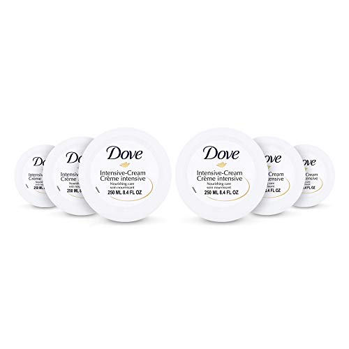 Dove Nourishing Body Care Face, Hand and Body Rich Nourishment Cream for Extra Dry Skin with 48 Hour Moisturization, 8.4 FL OZ (Pack of 6)6