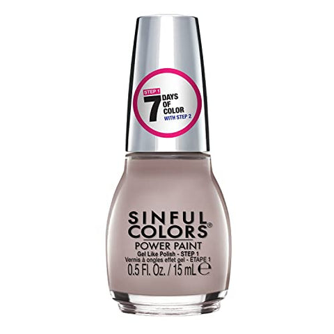 SinfulColors Pwer Paint Nail Polish Vibrant Long Lasting Formula - Underwear - Mens Clothing