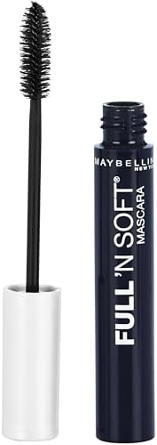 Maybelline New York Full 'N Soft Washable Mascara, Very Black, 1 Count