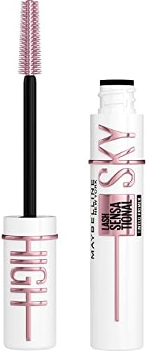 Maybelline Lash Sensational Sky High Mascara, Volumizing, Soft Black