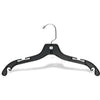 Hangon Plastic Clothes Hangers Set of 10 Heavy Duty - 17 Inch Dress, T-Shirts, Shirt Hange - Image 1