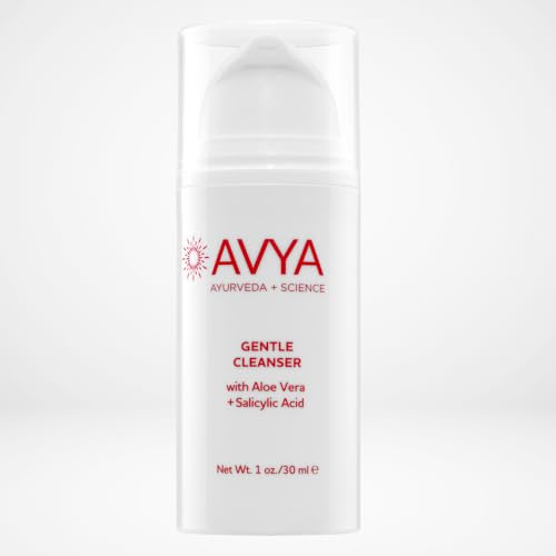 Avya Skincare Gentle Face Cleanser with Salicylic Acid, 1oz - Personal Care