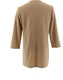 Slinky Brand Luxe Crepe Duster Floral Applique Taupe Small New 652-650