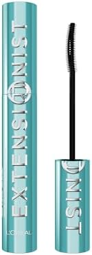 L'Oreal Paris Extensionist Waterproof Mascara, Lengthening, Volumizing, and Curling Formula For a Lash Extension Eye Makeup Look, Waterproof Black - Personal Care